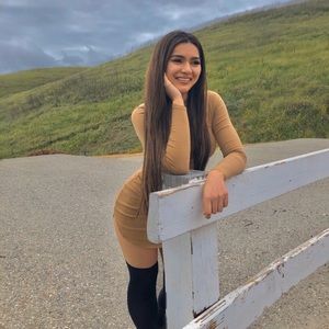 Long sleeve casual dress